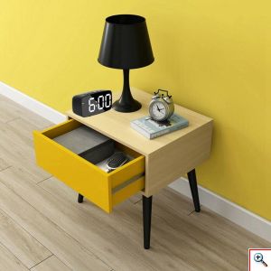 Ψηφιακό Ρολόι / Ξυπνητήρι με LED Οθόνη & Λευκά Ψηφία, Επιτραπέζιο Μαύρο GH-0711L