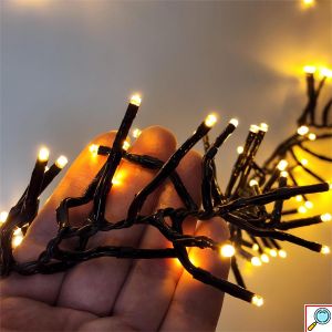 Χριστουγεννιάτικα Λαμπάκια 500 LED Λευκού Φωτισμού 7.5m – Φωτάκια Εσωτερικού και Εξωτερικού Χώρου