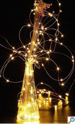 Χριστουγεννιάτικα Λαμπάκια 280LED 19m Λευκού Θερμού Φωτισμού με 8 Λειτουργίες