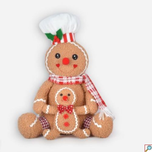 Χριστουγεννιάτικη Κούκλα Gingerbread Σεφ 24×30.5cm 