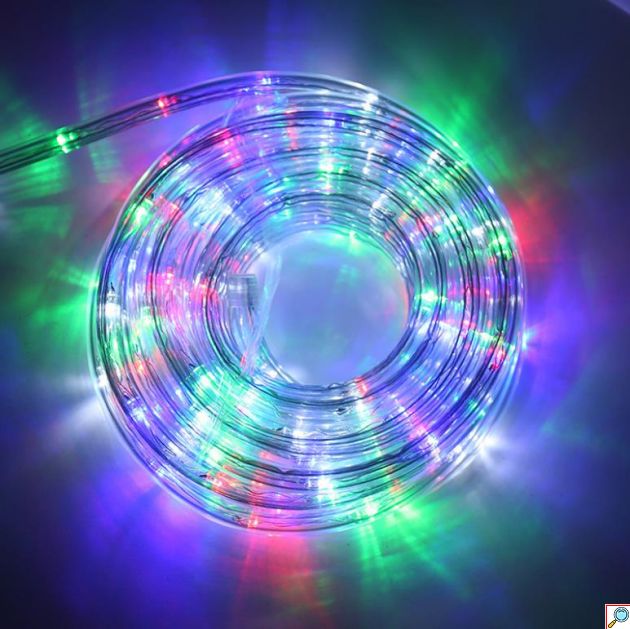 Χριστουγεννιάτικος Φωτοσωλήνας 600LED 30m Πολύχρωμου Φωτισμού