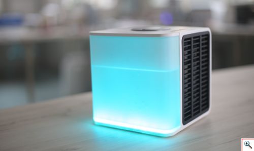 Φορητό USB Cool Down Evaporative Air Cooler - Ανεμιστήρας Υδρονέφωσης & Υγραντήρας με Τεχνολογία Εξάτμισης