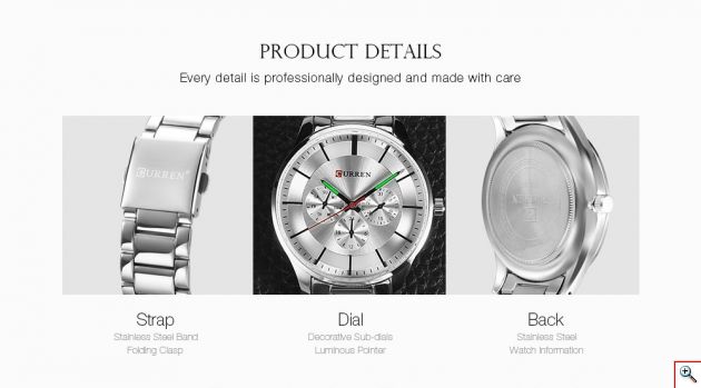 Ανδρικό Ρολόι Curren 8282 - Male Quartz Watch Curren 
