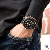 Ανδρικό Ρολόι CURREN 8307- Curren Analog Leather Band Watch for Men