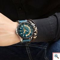 Ανδρικό Ρολόι CURREN 8307- Curren Analog Leather Band Watch for Men