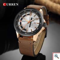 Ανδρικό Ρολόι CURREN 8307- Curren Analog Leather Band Watch for Men