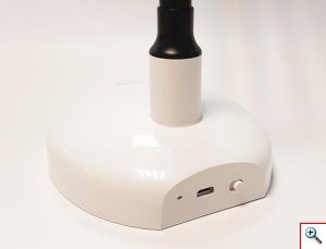  Επαναφορτιζόμενο USB Φωτιστικό Γραφείου LED με Εύκαμπτο Βραχίωνα και Διακόπτη Αφής - LED Lamp D25