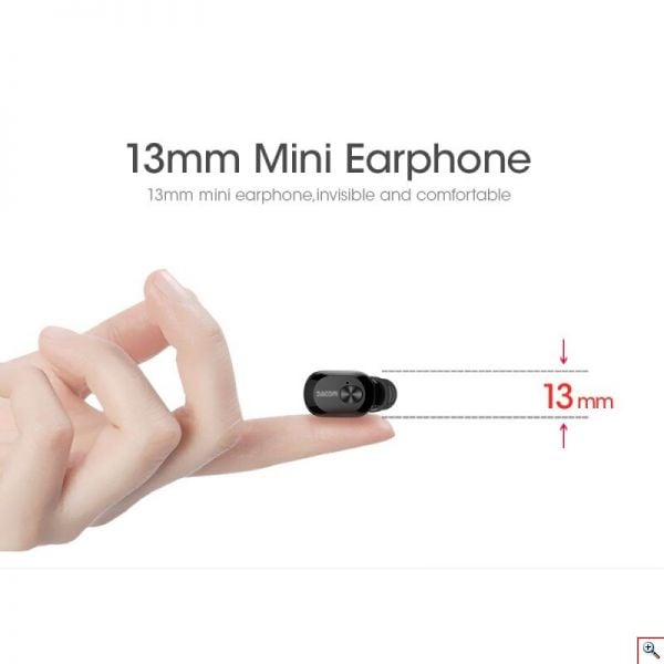 Μίνι Ασύρματα Bluetooth Ακουστικά Dacom K6H Pro με Θήκη Φόρτισης - Handsfree Wireless Headset