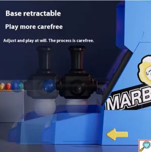 Διαδραστικό Επιτραπέζιο Παιχνίδι Φλίπερ Pinball Game Machine Μπλε