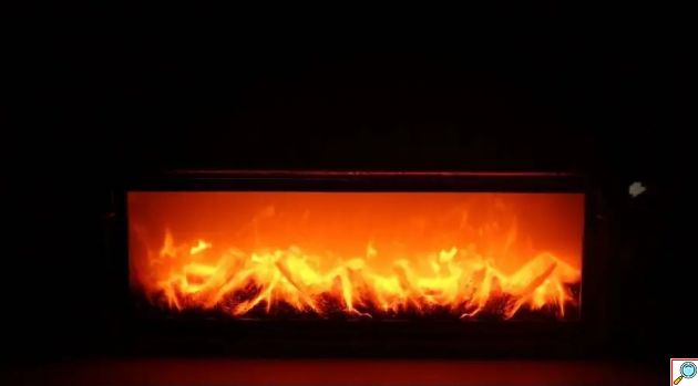 Διακοσμητικό Φωτιστικό Τζάκι LED με Εφέ Φλόγας 62.5 x 21 x 12cm