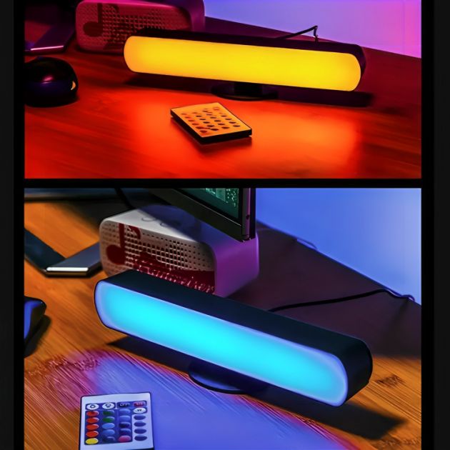 Διακοσμητική LED RGB Μπάρα Φωτισμού με Τηλεχειριστήριο