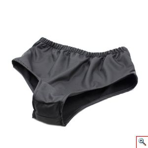 Latex Δερμάτινο Εσώρουχο Αυτοϊκανοποίησης με Εσωτερικό Ομοίωμα Πέους - Double Attack Dildo Panty Underwear