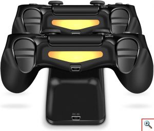 Διπλή Βάση Φόρτισης Dualshock Controller PS4 Sako