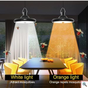 Αδιάβροχο Ηλιακό Φωτιστικό 12W 112LED Λευκού & Θερμού Φωτισμού Αυτόματο με Τηλεχειρηστήριο & Αισθητήρα Φωτός & Ανιχνευτή Κίνησης Επαναφορτιζόμενο - Μαύρο 2τμχ