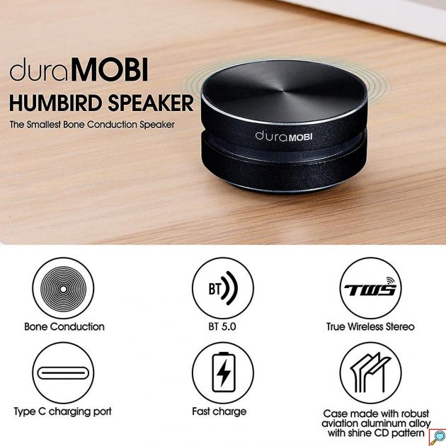 Ασυρματο Bluetooth Ηχείο Δονήσεων Bone Conduction - Vibration Speaker