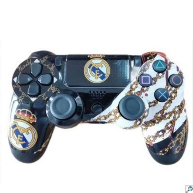 Ασύρματο Χειριστήριο Gamepad PS4 Doubleshock - Συμβατό με PS TV PS Now Wireless Controller Real Madrid