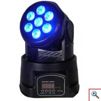 Φωτορυθμικό Smart Rainbow DP-518 Mini Wash 7x10W Moving Head Led RGBW 4-IN-1
