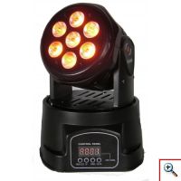 Φωτορυθμικό Smart Rainbow DP-518 Mini Wash 7x10W Moving Head Led RGBW 4-IN-1