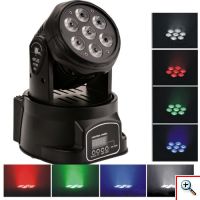 Φωτορυθμικό Smart Rainbow DP-518 Mini Wash 7x10W Moving Head Led RGBW 4-IN-1
