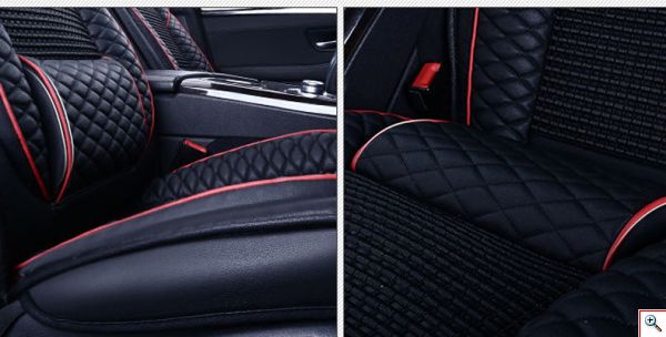 Πλήρες Σετ - Pu Leather Ανατομικά Καλύμματα Καθισμάτων Αυτοκινήτου 11 Τεμάχια CheAiRen DR-8010