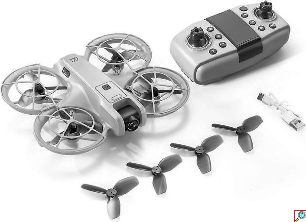 Drone με 2 Κάμερες HD - Brushless, Optical Flow & WiFi FPV - 3 Μπαταρίες για Εναέρια Φωτογράφιση