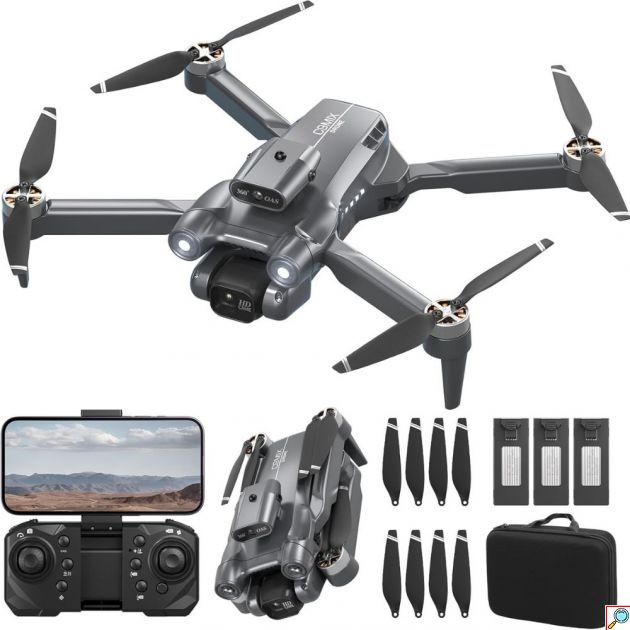 Drone με 8K Κάμερα και Χειριστήριο, Συμβατό με Smartphone