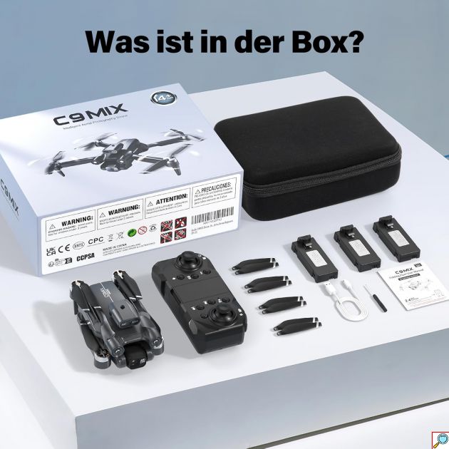 Drone με 8K Κάμερα και Χειριστήριο, Συμβατό με Smartphone