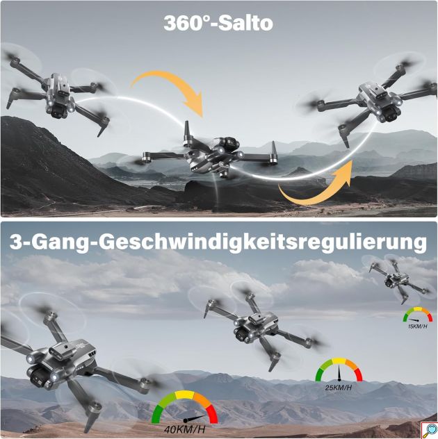 Drone με 8K Κάμερα και Χειριστήριο, Συμβατό με Smartphone