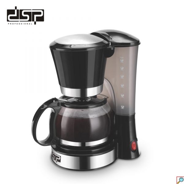 DSP Καφετιέρα Φίλτρου Γαλλικού Καφέ 600mL 5-6 Ποτήρια 550W