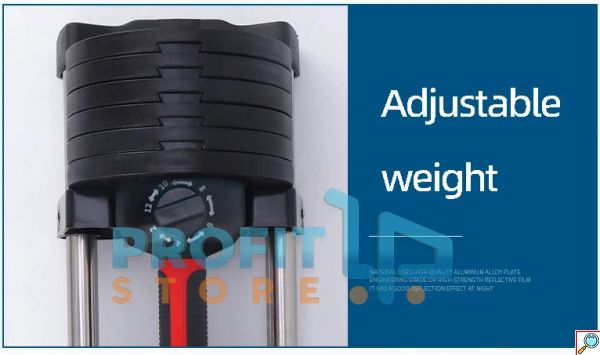 Ρυθμιζόμενος Αλτήρας - Βαράκι με βάρη έως 24kg & Βάση - Adjustable Dumbbell Fitness Equipment 