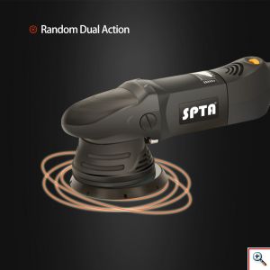 Έκκεντρος Αλοιφαδόρος 18V SPTA® 120mm & 125mm με Δύο Μπαταρίες 4.0ah & Ρύθμιση Στροφών 2000-4500rpm - Σετ 21 Αξεσουάρ LD502 Αυτοκινήτου