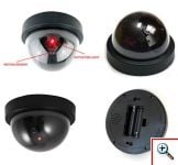 Ομοίωμα Κάμερας Ασφαλείας DOME με LED και Ανιχνευτή Κίνησης