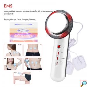 EMS 3 σε 1 Συσκευή Αδυνατίσματος, Σύσφιξης & Περιποίησης Σώματος με Υπερήχους, LED