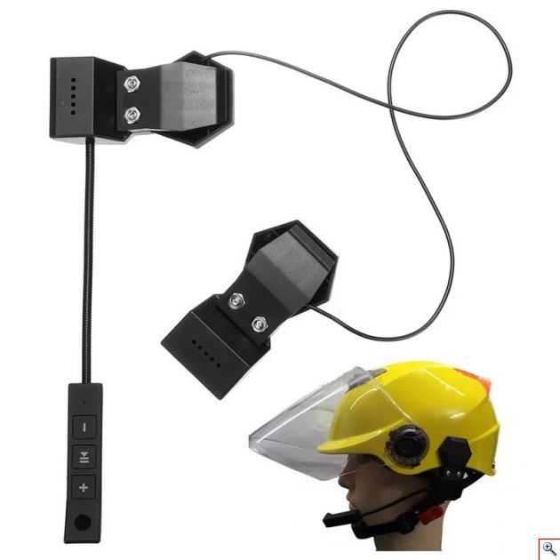 Universal Ακουστικά & Μικρόφωνο Bluetooth Μηχανής - Handsfree Σύστημα Ενδοεπικοινωνίας Μηχανών με Κλιπ - Μοτοσυκλέτας & Ομιλίας για το Κράνος