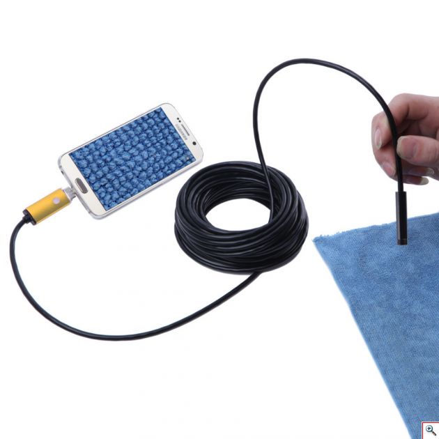 Αδιάβροχη Κάμερα Ενδοσκόπιο με USB & Micro USB 2 Σε 1 Για Android & H/Y & με 6 LED 2m