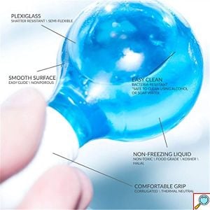 Ενεργειακό Μασάζ Ματιών & Προσώπου Ice Globes - Facial Cooling Globes