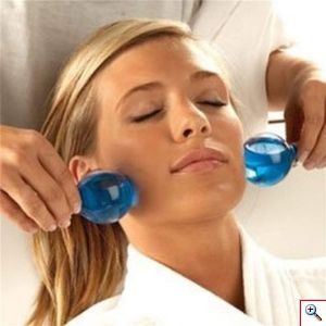 Ενεργειακό Μασάζ Ματιών & Προσώπου Ice Globes - Facial Cooling Globes