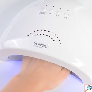 Επαγγελματικό LED Φουρνάκι Νυχιών 48W με Αισθητήρα Αφής, Χρονοδιακόπτη & Αποσπώμενη Βάση - Nail UV Lamp