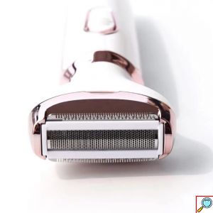 Ξυριστική Μηχανή 4 σε 1 Επαναφορτιζόμενη USB με Ανταλλακτικές Κεφαλές Kemei