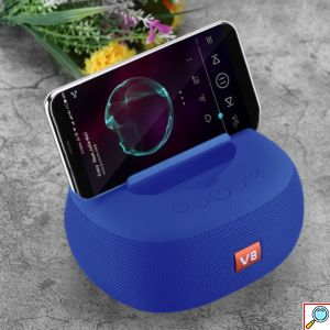 Επαναφορτιζόμενο Φορητό Ηχείο Bluetooth με Ραδιόφωνο & Βάση Στήριξης Κινητού