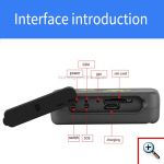 Επαναφορτιζόμενο GPS Tracker Για Κατοικίδια, Συσκευή Εντοπισμού Κατοικίδιων Κάρτας Sim 3G με Γαλάζιο Λουράκι, Εφαρμογή Κινητού & Υπολογιστή, TK203 OEM