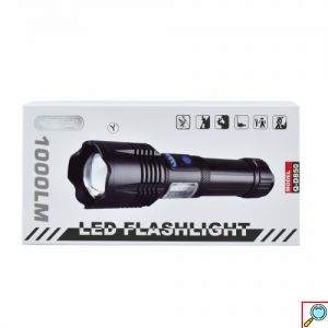 Επαναφορτιζόμενος Ηλιακός Φακός και Powerbank 5000 mAh - Andowl