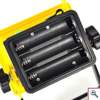 Φορητός Επαναφορτιζόμενος Προβολέας LED 10W