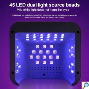 Επαγγελματικό Φουρνάκι Νυχιών UV LED 268W με Στρας