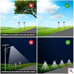ARRANGO® Σετ 4x Αδιάβροχο Επιδαπέδιο Ηλιακό LED Φωτιστικό - Πάσσαλος 2.5W Κήπου Inox