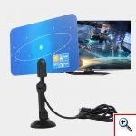 Εσωτερική Ψηφιακή HDTV Υψηλής Ευκρίνειας Κεραία Τηλεόρασης Με Βάση