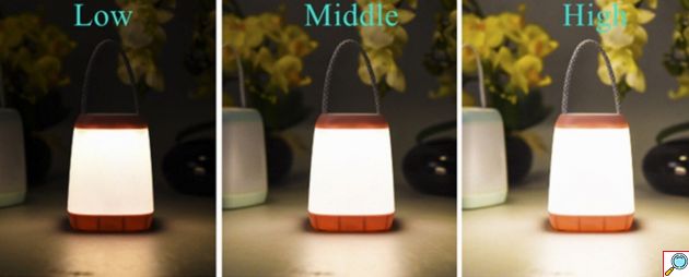 Φορητό Φανάρι LED 5W - 3 Λειτουργίες Φωτισμού & Ρυθμιζόμενη Ένταση - Ιδανικό για Camping, Σπίτι & Υπαίθριες Δραστηριότητες