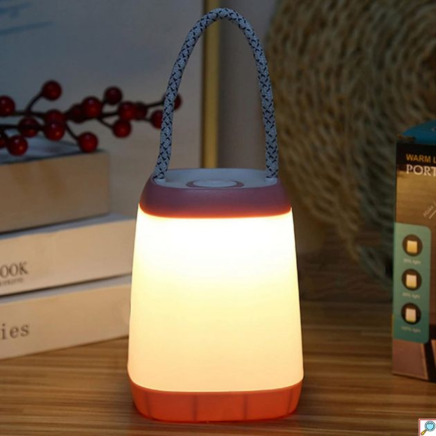 Φορητό Φανάρι LED 5W - 3 Λειτουργίες Φωτισμού & Ρυθμιζόμενη Ένταση - Ιδανικό για Camping, Σπίτι & Υπαίθριες Δραστηριότητες