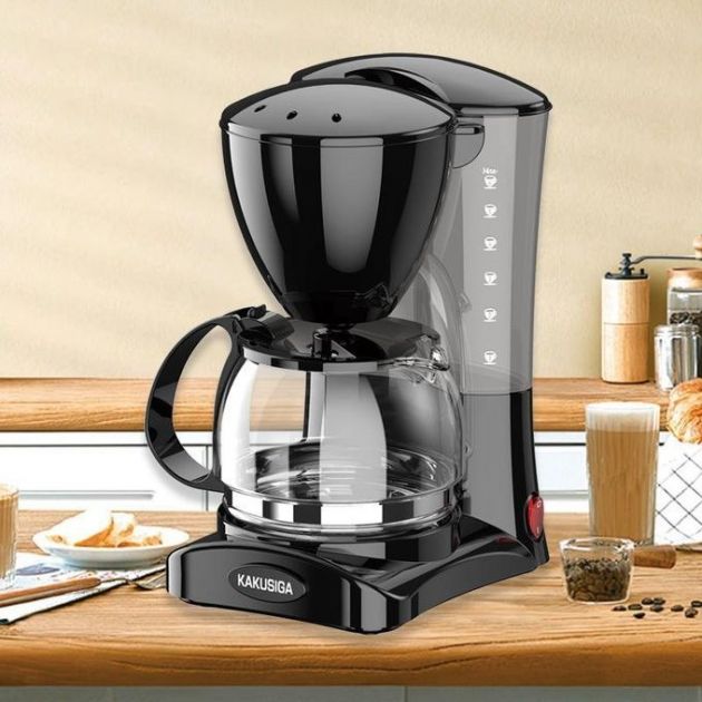 Καφετιέρα Φίλτρου 2 Σε 1 Για Καφέ & Τσάι, 0.6L, 550W, Γυάλινη Κανάτα, 4-6 Φλιτζάνια