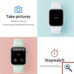 Fitness Smart Watch Έξυπνο Ρολόι με Οθόνη Αφής 1.7
